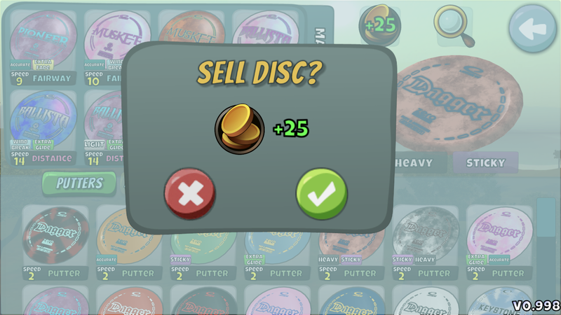 Selling discs